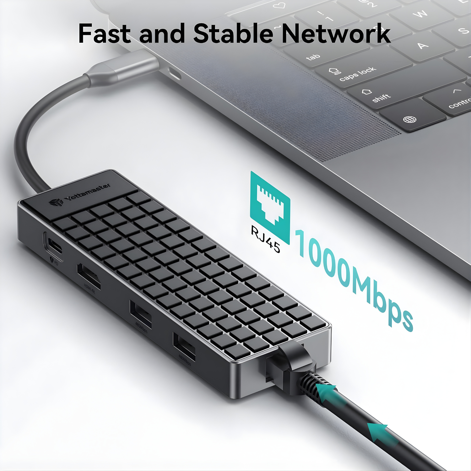 أدابتر Yottamaster USB-C Hub