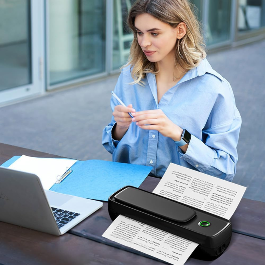 طابعة حرارية محمولة A80 – طباعة بدون حبر