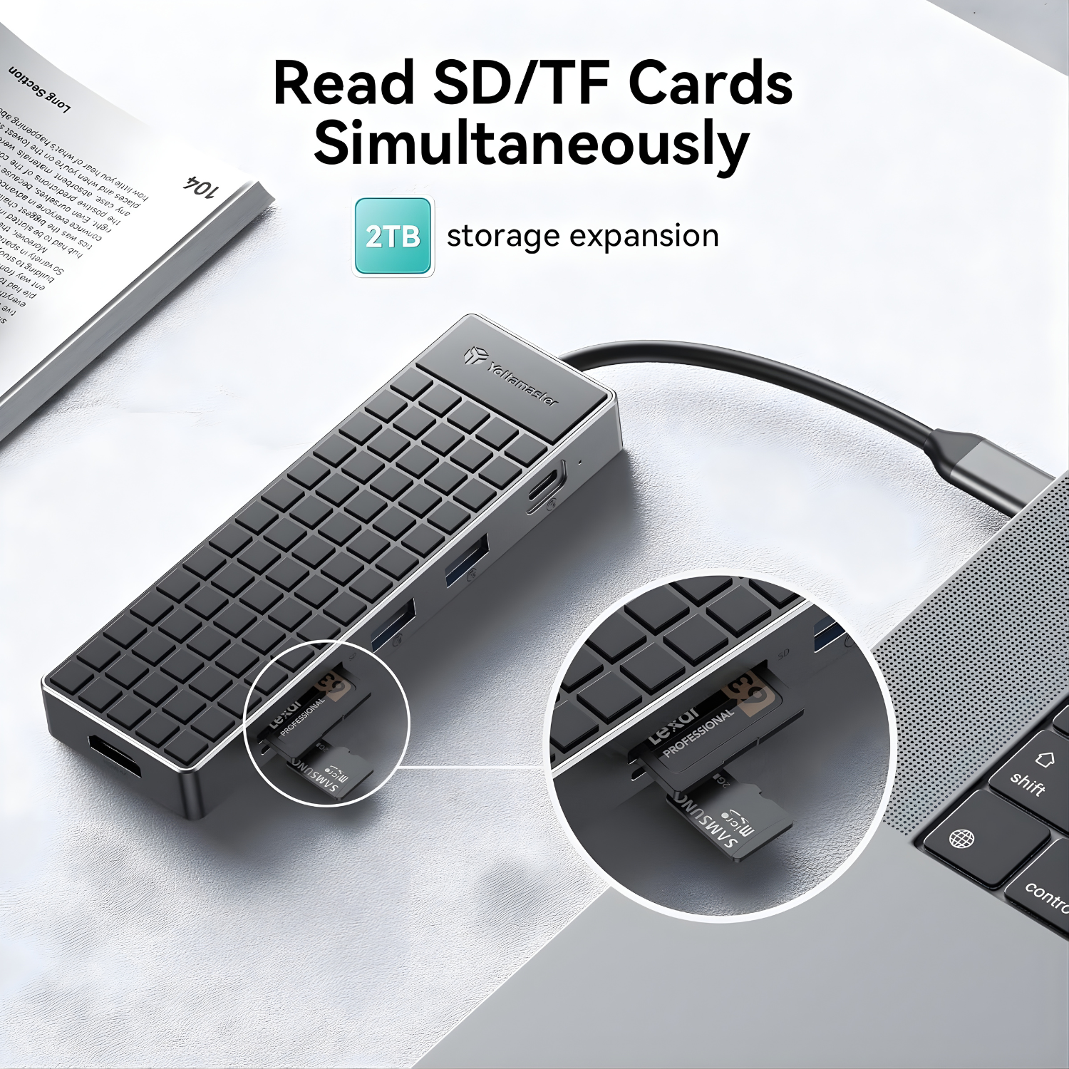 أدابتر Yottamaster USB-C Hub