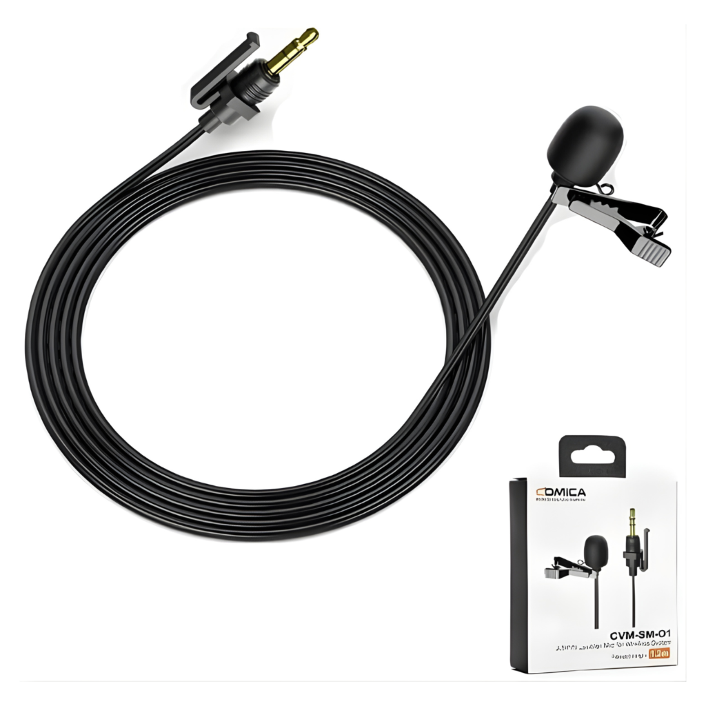 ميكروفون COMICA CVM-SM-O1 لافاليير احترافي (Clip-On)