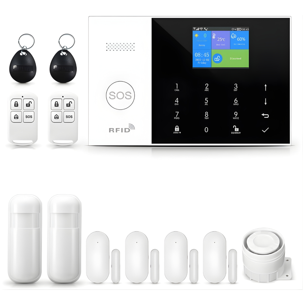 نظام إنذار منزلي ذكي Tuya 4G & WiFi – تحكم كامل من أي مكان