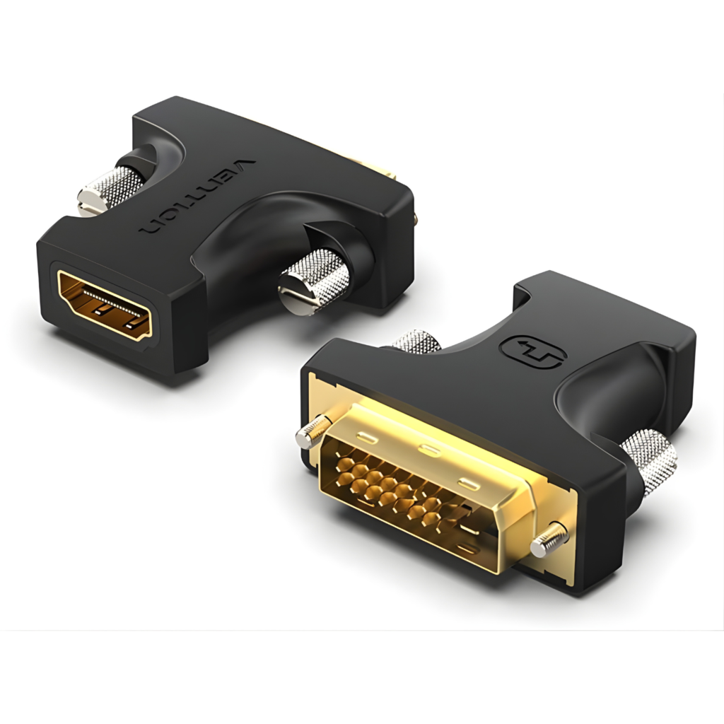 محول ثنائي الاتجاه من DVI إلى HDMI – جودة Full HD