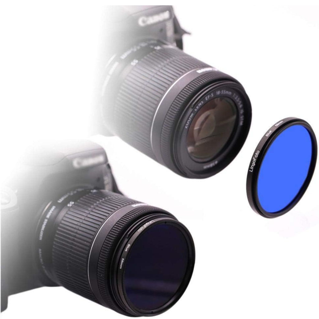 مجموعة فلاتر  LingoFoto 6pcs Full Color Lens Filter Set – 58mm