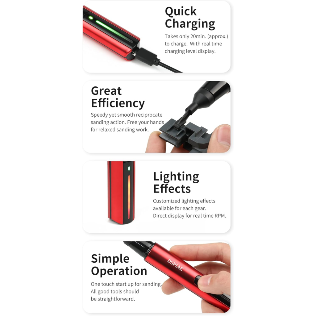 أداة اعمال DSPIAE Electric Reciprocating Sander