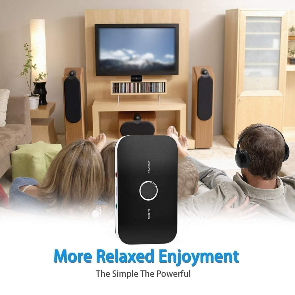 محول بلوتوث صوتي 2 في 1 (إرسال + استقبال) AUX / RCA – موديل B6