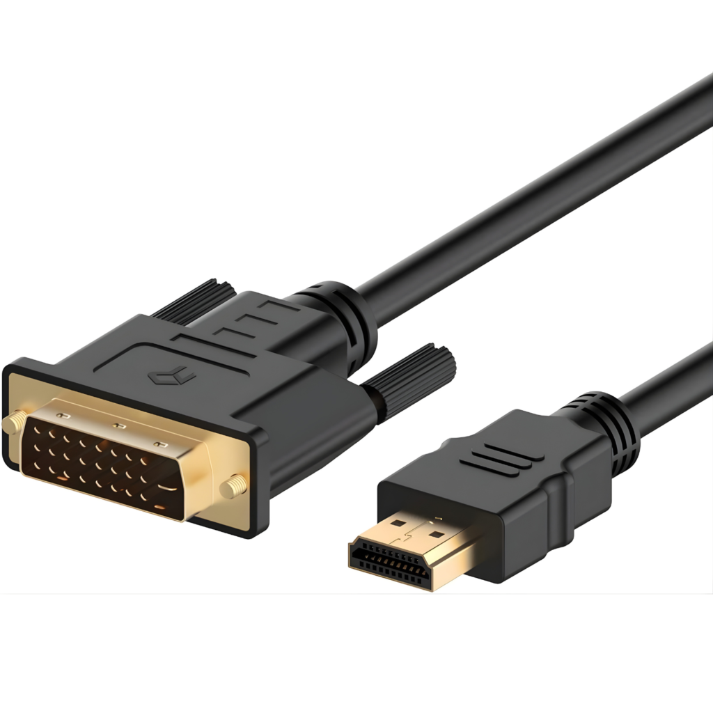 كابل HDMI إلى DVI من Rankie – بطول 1.8 متر (ثنائي الاتجاه / High Speed)