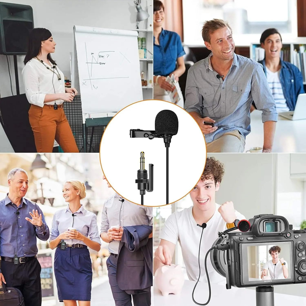 ميكروفون COMICA CVM-SM-O1 لافاليير احترافي (Clip-On)