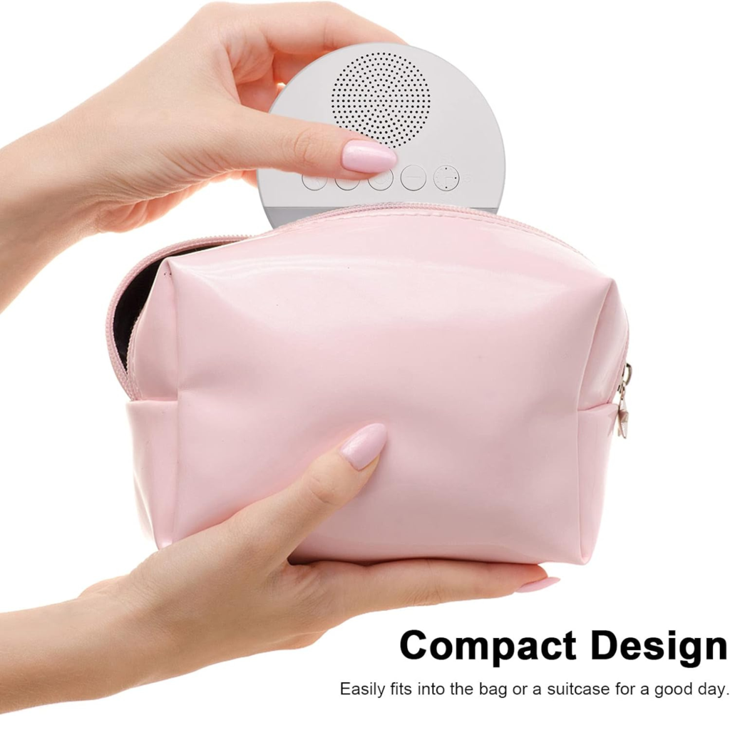 جهاز Layhou لأصوات النوم المهدئة – 20 صوتًا مريحًا مع إضاءة ليلية وتايمر ذكي