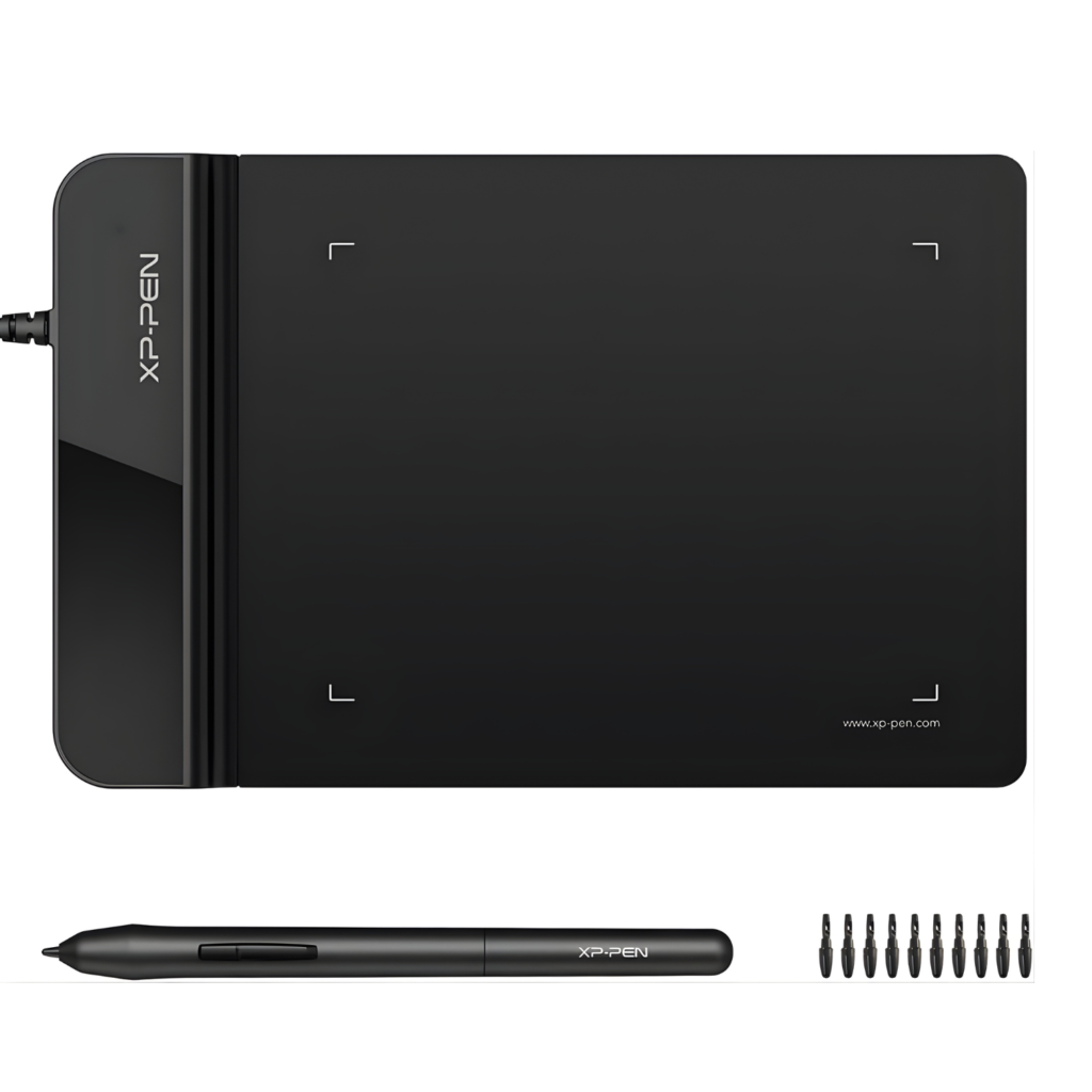 لوح رسم رقمي فائق النحافة – 4×3 إنش | 8192 مستوى ضغط  XP-Pen G430S OSU Tablet  