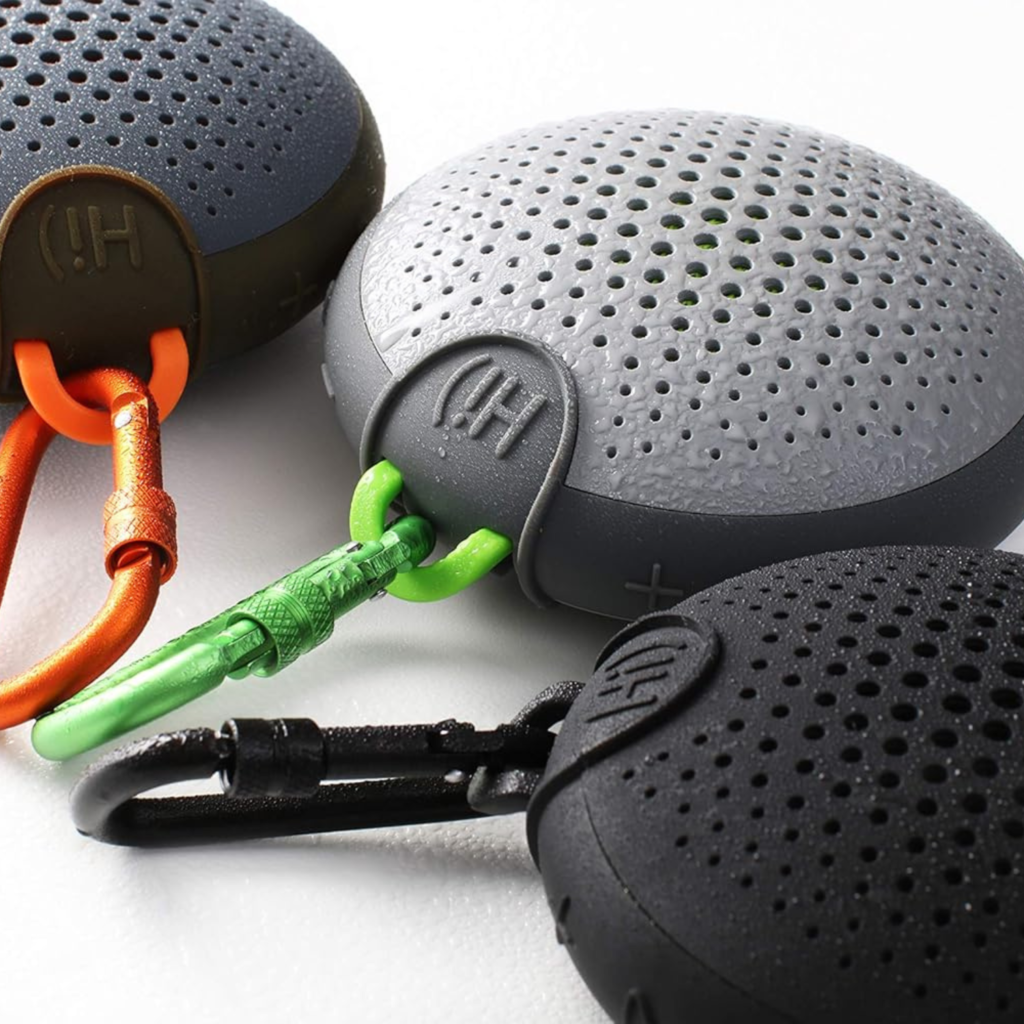 سبيكر Boompods Aquablaster بلوتوث مقاومة للماء مع دعم Amazon Alexa