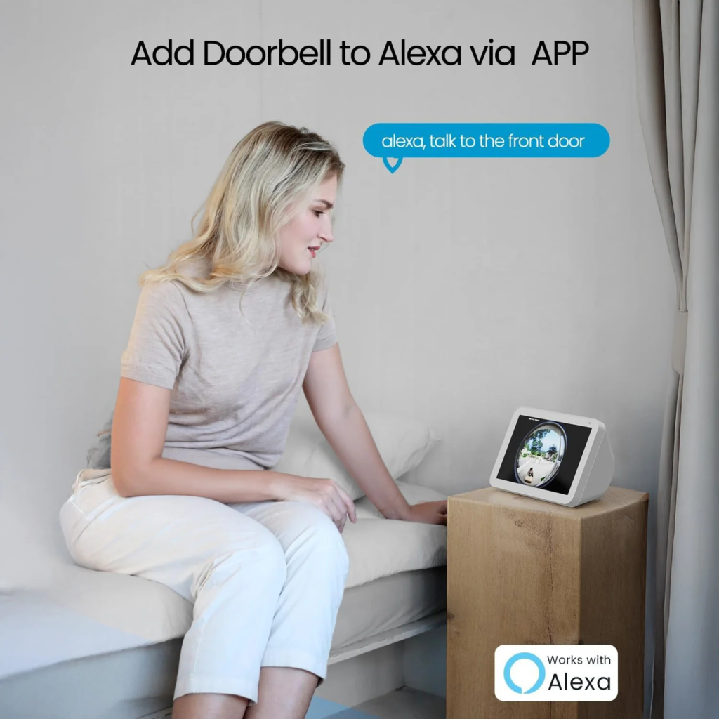 كاميرا جرس  ieGeek Doorbell Camera Bell J10