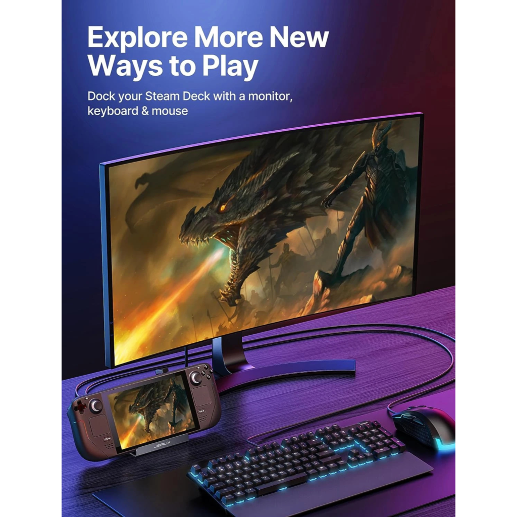 أدابتر JSAUX Docking Station 5-in-1