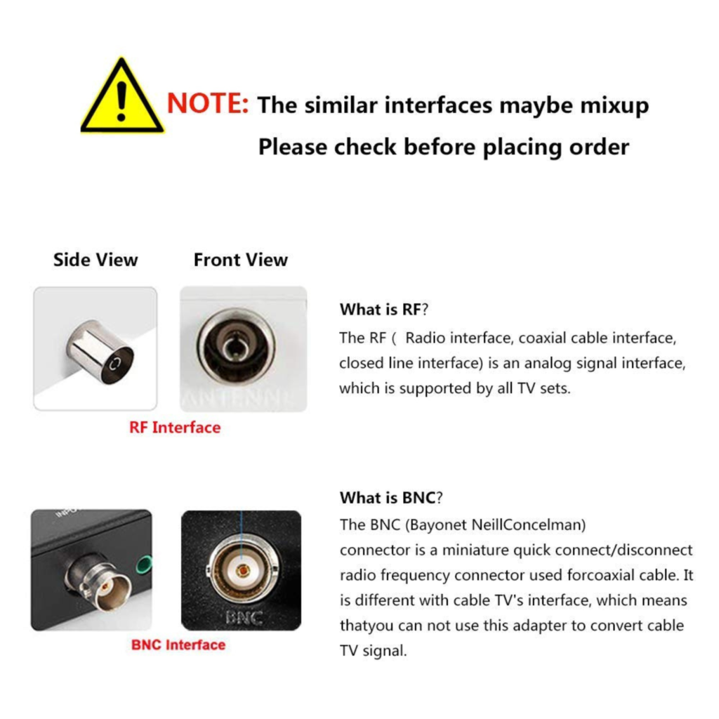 محول HDMI إلى كواكسيال للتلفزيونات القديمة