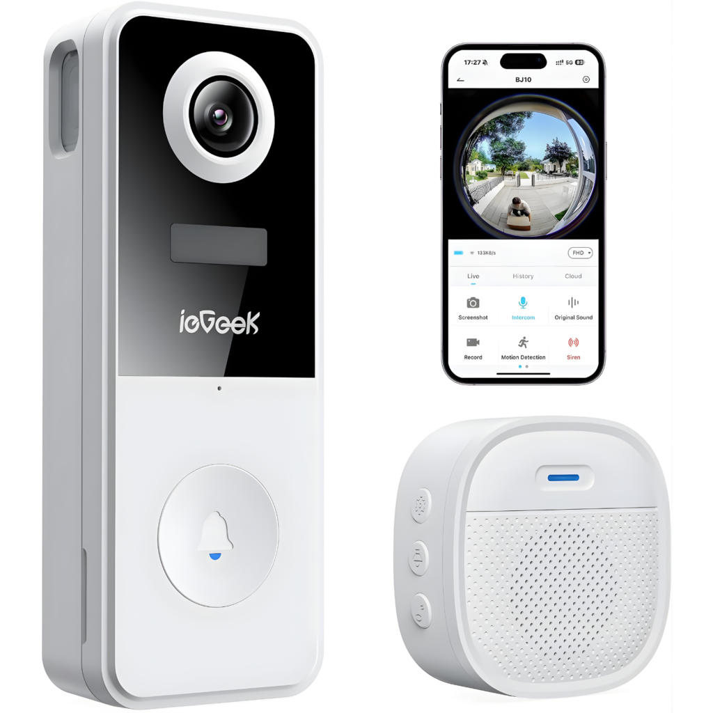 كاميرا جرس  ieGeek Doorbell Camera Bell J10