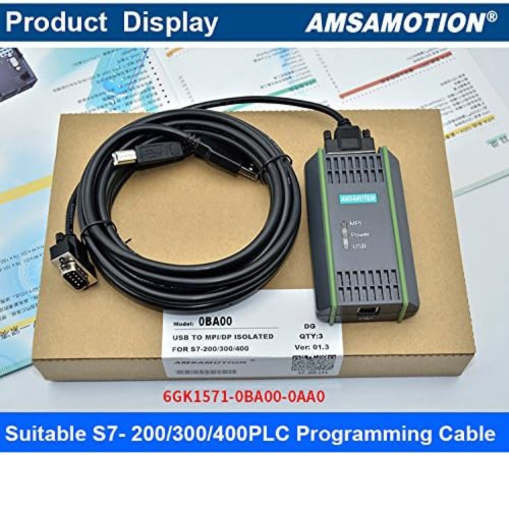 كيبل برمجة PLC – USB إلى  MPI متوافق مع  Siemens S7-200 / S7-300 / S7-400