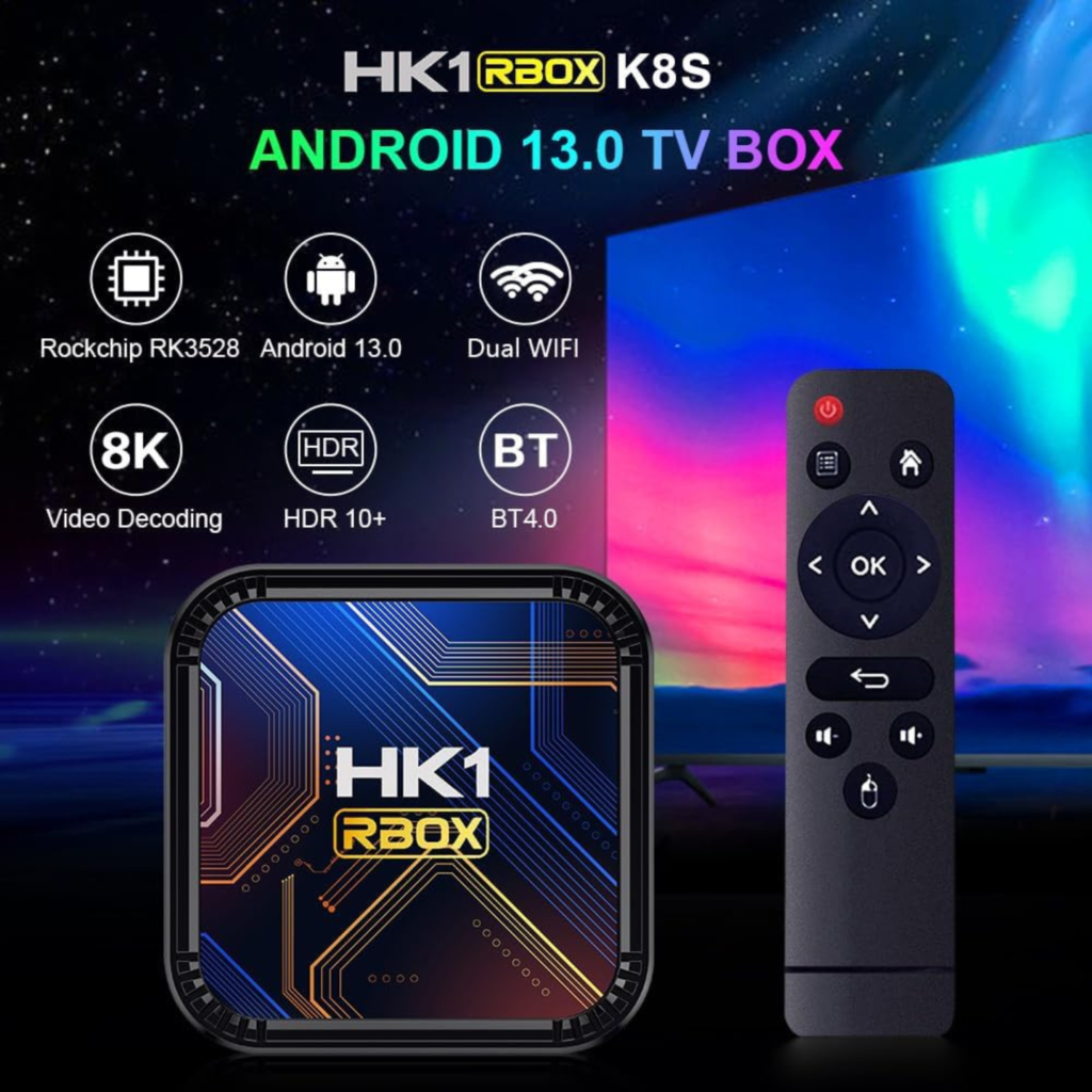 تيفي بوكس HK1 Rbox حوّل أي تلفزيون عادي إلى Smart TV مع جهاز Android TV Box