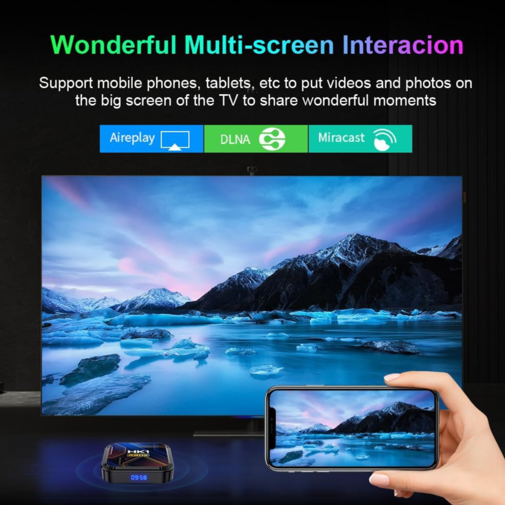 تيفي بوكس HK1 Rbox حوّل أي تلفزيون عادي إلى Smart TV مع جهاز Android TV Box